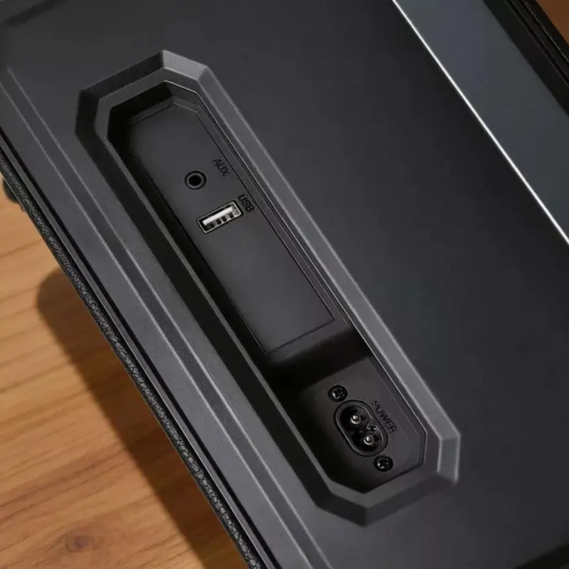 Proove Fader 80W Portable Bluetooth Speaker PSFD8018AP01, 2.1 CH Audio System, 13500mAh Battery, TWS, Bass Boost, USB, AUX, RCA, Black