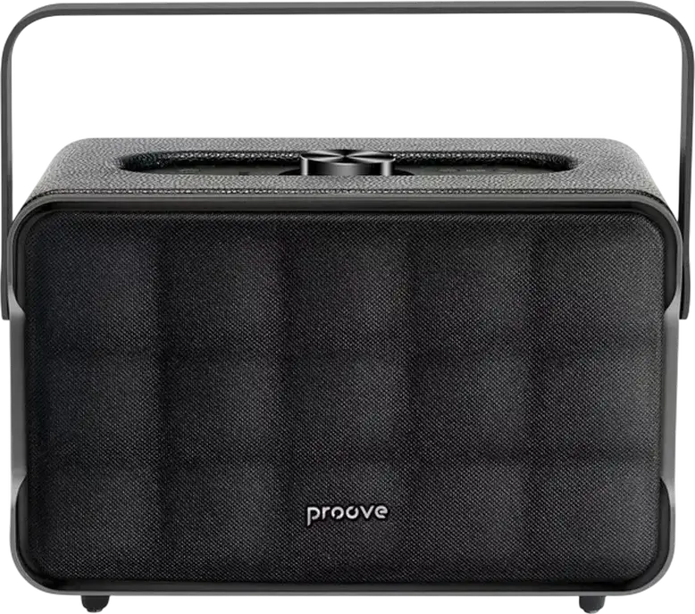 Proove Fader 80W Portable Bluetooth Speaker PSFD8018AP01, 2.1 CH Audio System, 13500mAh Battery, TWS, Bass Boost, USB, AUX, RCA, Black