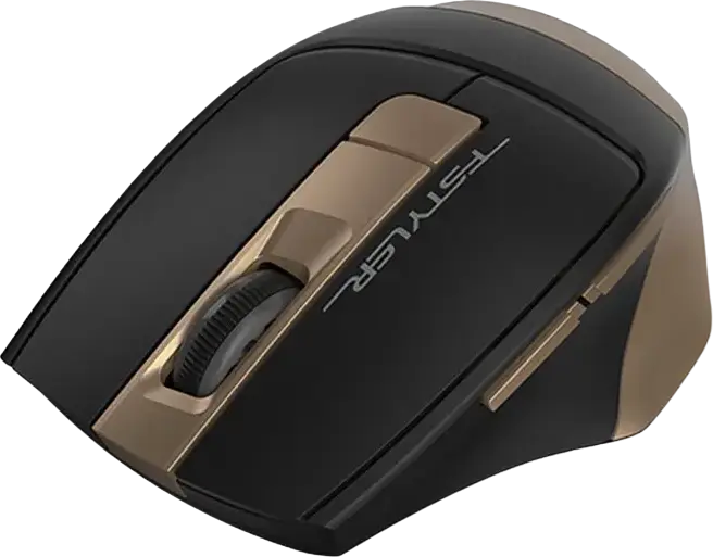 Mouse Wireless A4Tech FG35, Negru | Bronz