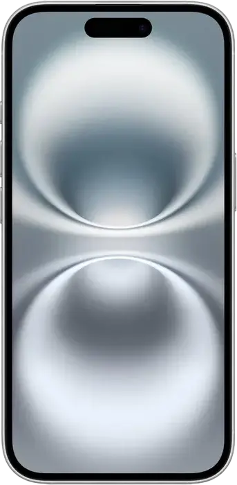 Apple iPhone 16 Smartphone, A18 Bionic Chip, 8GB RAM, 6.1-inch Super Retina XDR OLED Display, 48MP Fusion Camera, 128GB Storage, White, 5G, Wi-Fi 7, iOS 18, IP68