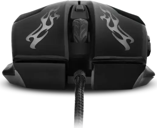 SVEN RX-G720 Wired Optical Gaming Mouse, 3200 DPI Adjustable, 6 Buttons, RGB Backlight, Soft Touch Coating, Braided Cable, Black