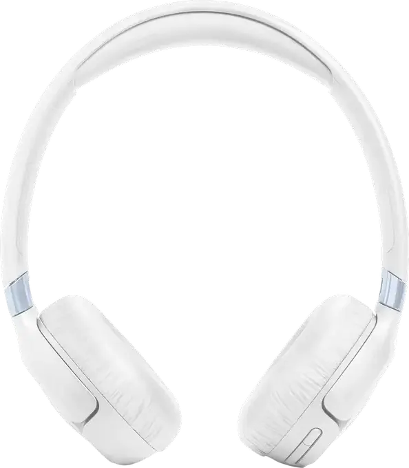 Casca JBL Tune 680NC Wireless/Wired On-Ear, Albă, cu Anulare Activă Adaptivă a Zgomotului ANC, Pure Bass Sound, Sunet Spațial, Baterie 76h, Cablu 1.2m, Conexiune Multipoint