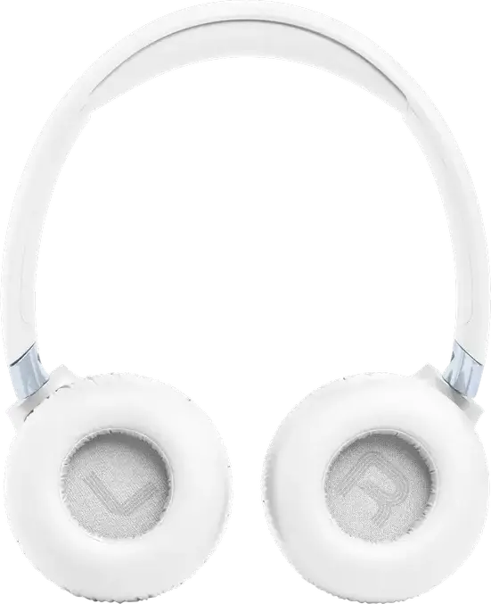 Casca JBL Tune 680NC Wireless/Wired On-Ear, Albă, cu Anulare Activă Adaptivă a Zgomotului ANC, Pure Bass Sound, Sunet Spațial, Baterie 76h, Cablu 1.2m, Conexiune Multipoint