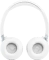 Casca JBL Tune 680NC Wireless/Wired On-Ear, Albă, cu Anulare Activă Adaptivă a Zgomotului ANC, Pure Bass Sound, Sunet Spațial, Baterie 76h, Cablu 1.2m, Conexiune Multipoint