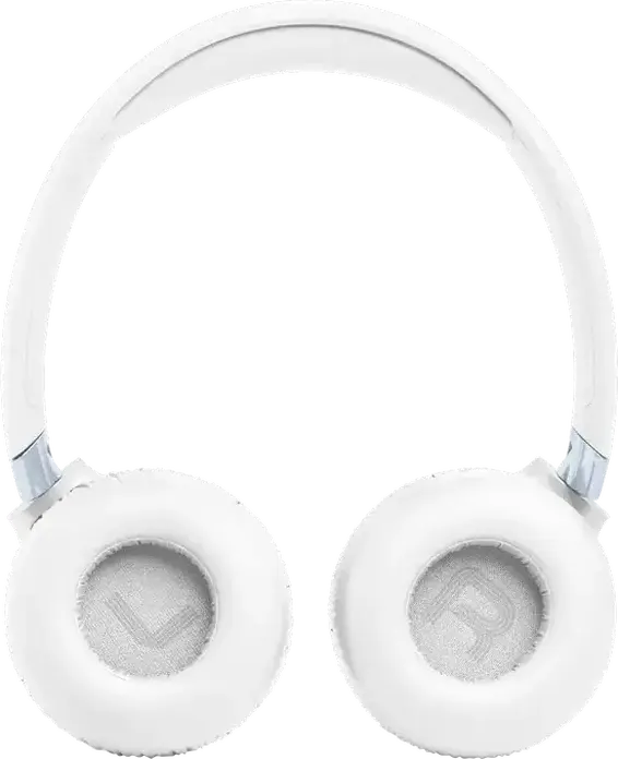 Casca JBL Tune 680NC Wireless/Wired On-Ear, Albă, cu Anulare Activă Adaptivă a Zgomotului ANC, Pure Bass Sound, Sunet Spațial, Baterie 76h, Cablu 1.2m, Conexiune Multipoint