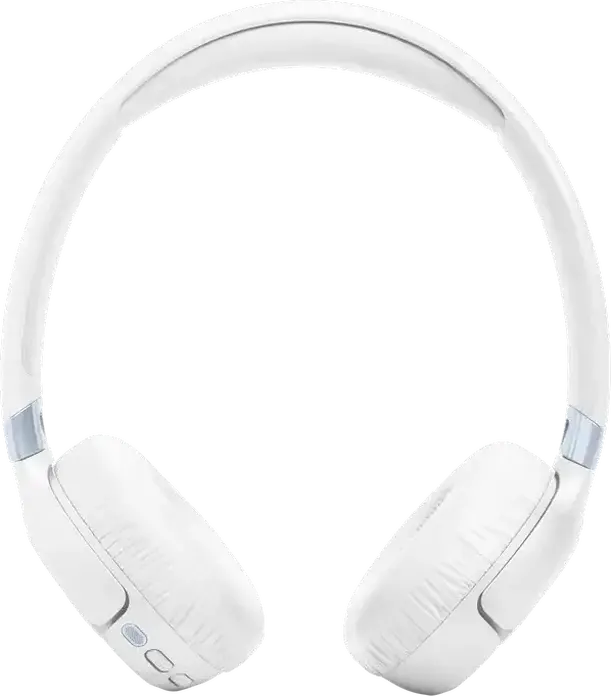 Casca JBL Tune 680NC Wireless/Wired On-Ear, Albă, cu Anulare Activă Adaptivă a Zgomotului ANC, Pure Bass Sound, Sunet Spațial, Baterie 76h, Cablu 1.2m, Conexiune Multipoint
