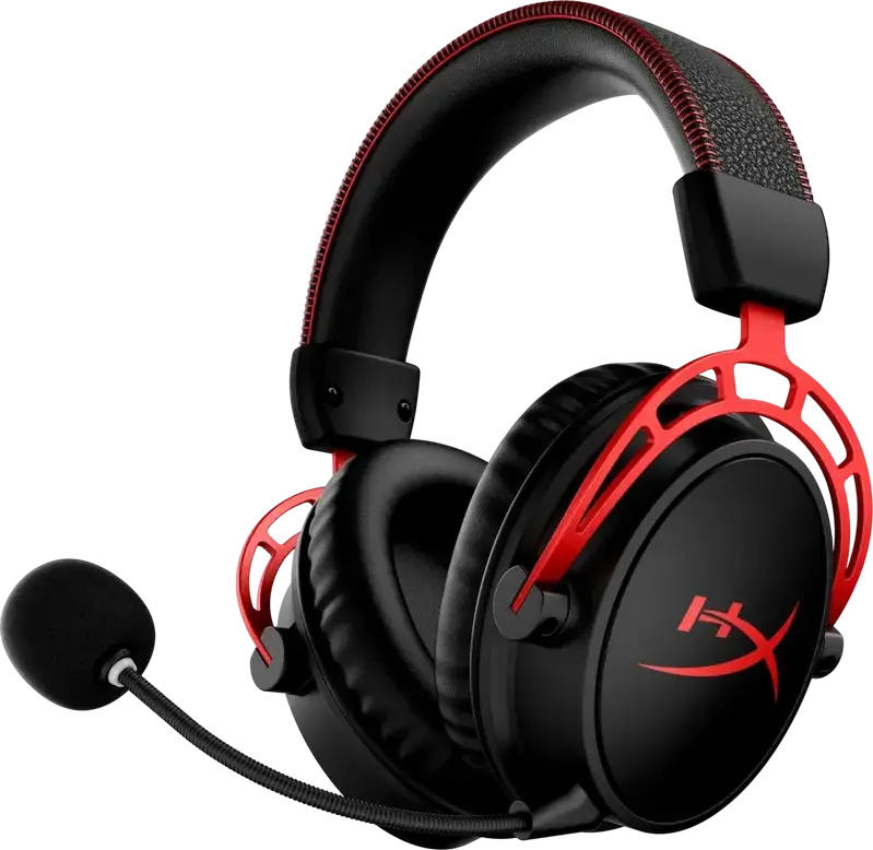 HyperX Cloud Alpha Wireless Gaming Headset, 300h Battery Life, 50mm Dual Chamber Drivers, 2.4GHz Wireless, DTS Headphone:X, Noise-Cancelling Mic, PC