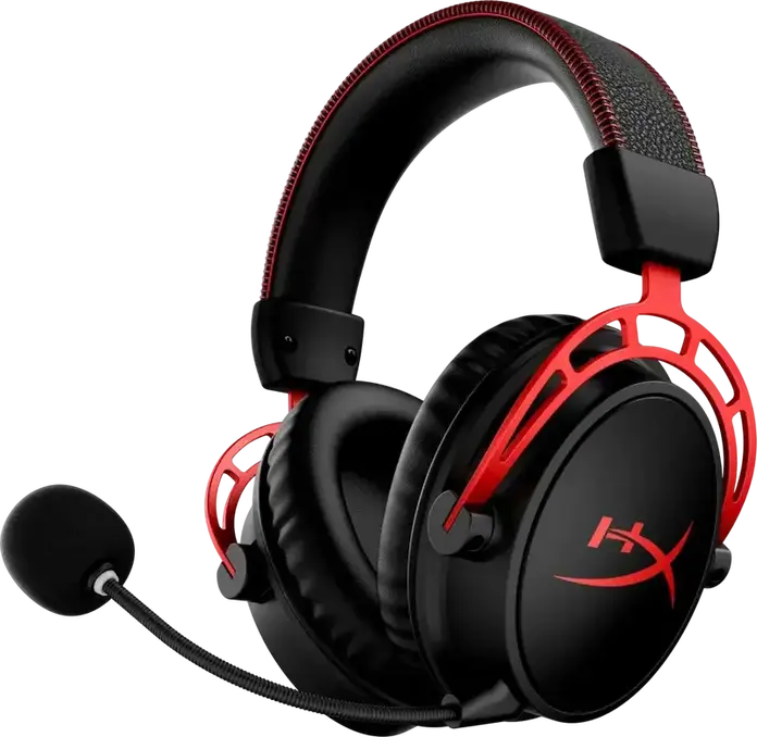 HyperX Cloud Alpha Wireless Gaming Headset, 300h Battery Life, 50mm Dual Chamber Drivers, 2.4GHz Wireless, DTS Headphone:X, Noise-Cancelling Mic, PC