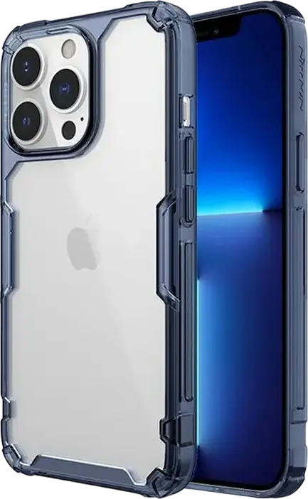Nillkin Nature Pro Mag Case for iPhone 13 Pro Max, Magnetic MagSafe TPU Cover, Ultra-thin Translucent Anti-slip Protective Shell with Frosted Texture