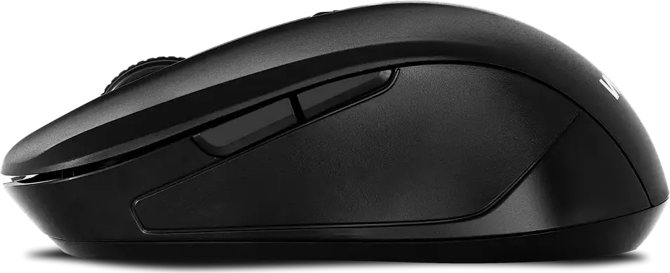 SVEN KB-C3400W Wireless Keyboard and Mouse Set, 2.4 GHz USB, Membrane Keyboard with Multimedia Keys, Optical Mouse 1600 DPI, Black