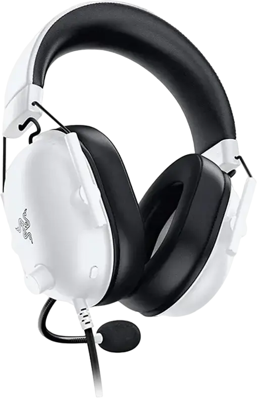 Casca Gaming Razer BlackShark V2 X cu fir - Albă, Drivere TriForce 50mm, Microfon Cardioid HyperClear, Sunet Surround 7.1, PC, Mac, PS4, Xbox One, dispozitive mobile, Jack 3.5mm