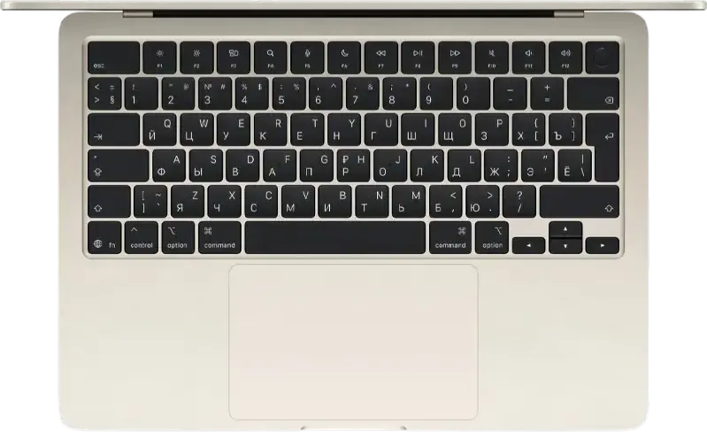 Ноутбук Apple MacBook Air 13 дюймов (M5, 2026) - Процессор Apple M5 10 ядер CPU, GPU 8 ядер, ОЗУ 16ГБ, SSD 512ГБ, Дисплей Liquid Retina, Wi-Fi 7, Starlight
