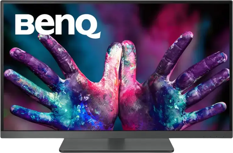 Monitor BenQ PD2705U 27 inch 4K UHD IPS, 3840x2160, HDR10, sRGB 99%, USB-C 65W Power Delivery, KVM Switch, Validare Pantone, Stand Ergonomic, Gri