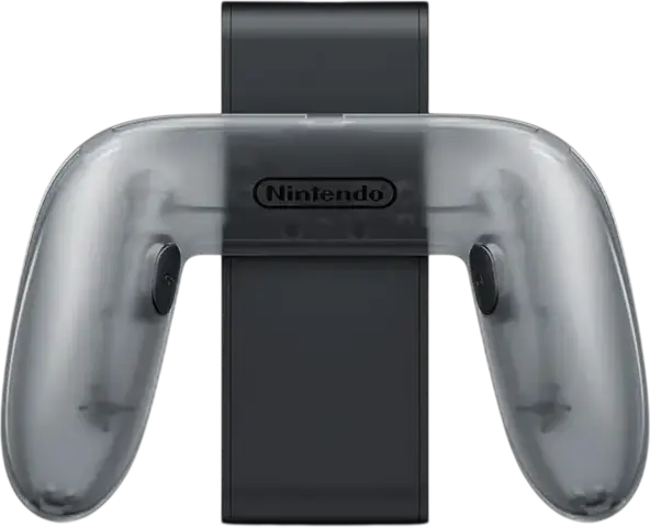 Nintendo Switch 2 Joy-Con Charging Station, USB Type-C Wireless Charger with LED Indicators, Transparent Plastic Shell, 1.2m Cable, Black
