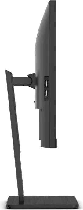 Monitor AOC 24P3QW 23.8 inch FHD IPS, 100Hz, 1920x1080, Webcam integrata 2MP cu Windows Hello, Difuzoare incorporate, Hub USB, Reglaj Inaltime, Negru