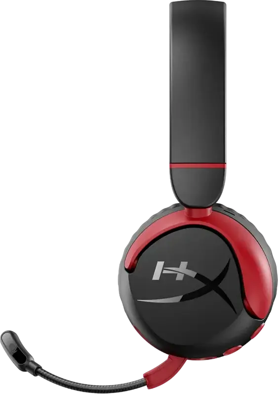 Casca Gaming Wireless HyperX Cloud Mini 7G8F1AA, Bluetooth 5.3, Limita Audio 85dB, Difuzoare 30mm, Perete Memory Foam, Baterie 25h, Negru