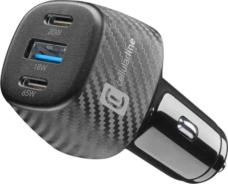 Incărcător auto Cellularline Car Multipower, 103W, Negru