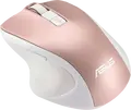 ASUS MW202 Wireless Optical Mouse, Pink, RF 2.4GHz, Adjustable 800-4000 DPI, Ergonomic Right-Handed Design with Thumb Rest, Windows 11/10 & Chrome OS