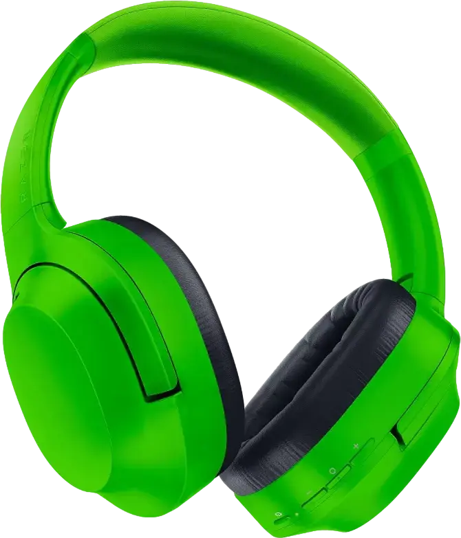 Razer Opus X Wireless ANC Headset, 40mm Dynamic Drivers, Bluetooth 5.0, Low Latency Gaming Mode, Active Noise Cancellation, Up to 40h Battery, Green