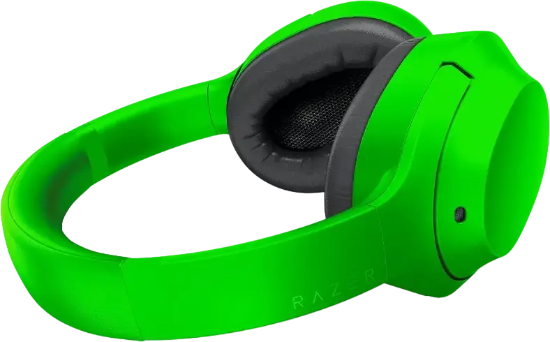 Razer Opus X Wireless ANC Headset, 40mm Dynamic Drivers, Bluetooth 5.0, Low Latency Gaming Mode, Active Noise Cancellation, Up to 40h Battery, Green