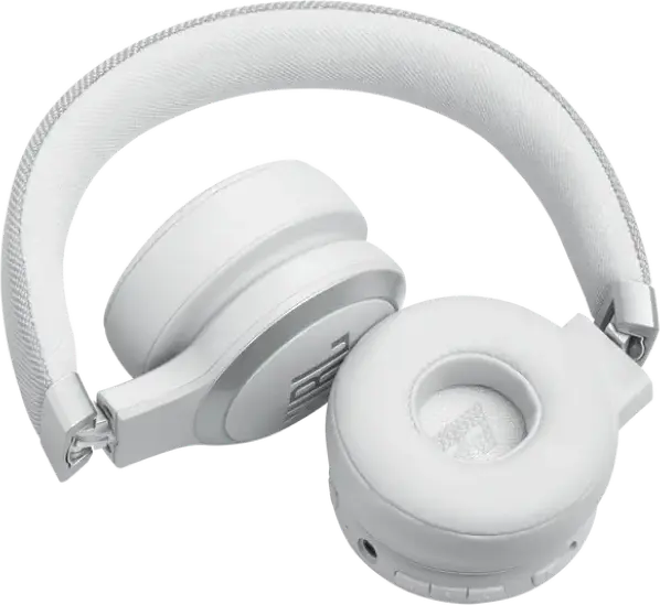 Casca JBL LIVE 670NC Wireless On-Ear, Anulare Adaptiva a Zgomotului, Baterie 65h, Bluetooth 5.3, Personi-Fi 2.0, Sunet Spatial, Alb