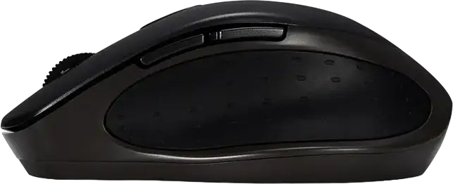 ASUS MW203 Multi-Device Wireless Silent Mouse, Black, Bluetooth & 2.4GHz RF, Optical 2400 DPI, Silent Switches, Windows & Chrome OS Compatible