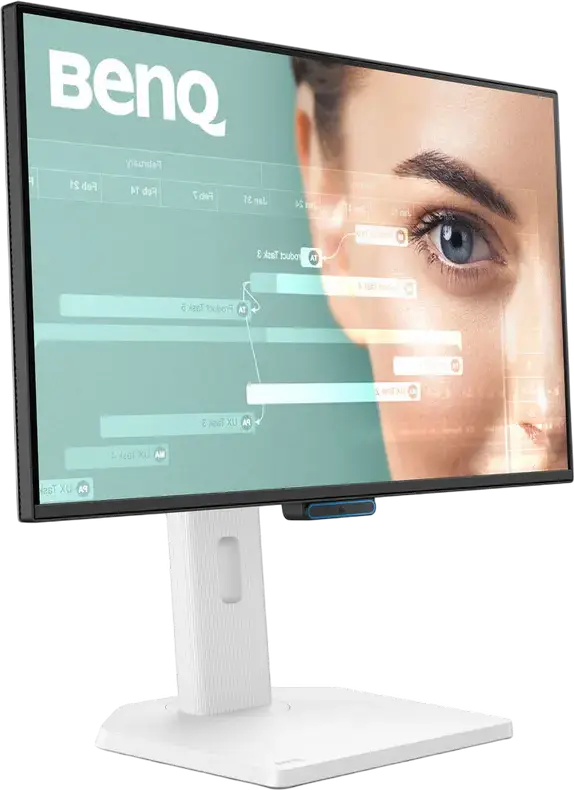 Monitor BenQ GW2490TC 23.8 inch IPS FHD, 144Hz, 5ms, USB-C 20W PD, AMD FreeSync, Stand Reglabil Pivot, Eye-Care TUV Comfort 3.0, Alb