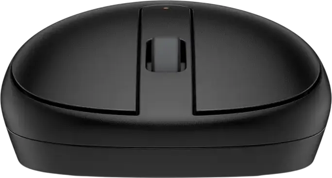 Mouse Wireless HP 240 Bluetooth, Jet Black, 1600 DPI, Mouse Optic Compact, Dimensiuni 107 x 60.5 x 29.31 mm, Alimentare cu Baterie AA, Periferic Portabil pentru Laptop și PC