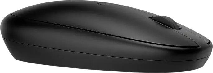 Mouse Wireless HP 240 Bluetooth, Jet Black, 1600 DPI, Mouse Optic Compact, Dimensiuni 107 x 60.5 x 29.31 mm, Alimentare cu Baterie AA, Periferic Portabil pentru Laptop și PC