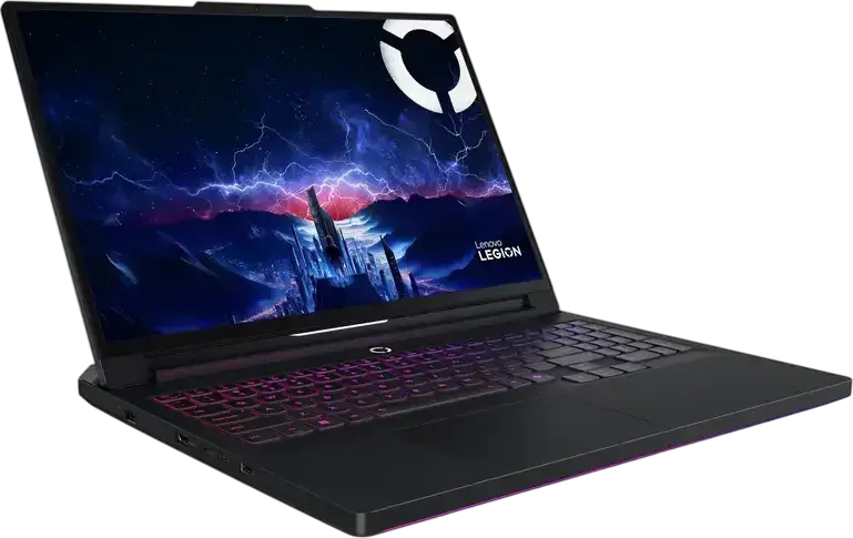 Laptop Gaming 16" Lenovo Legion Pro 7 16AFR10H, Eclipse Black, AMD Ryzen 9 9955HX, 32GB/1024GB, Fără SO