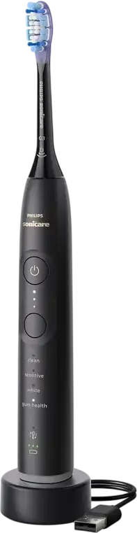 Periuța de dinți electrică sonică Philips HX7421/01, Negru