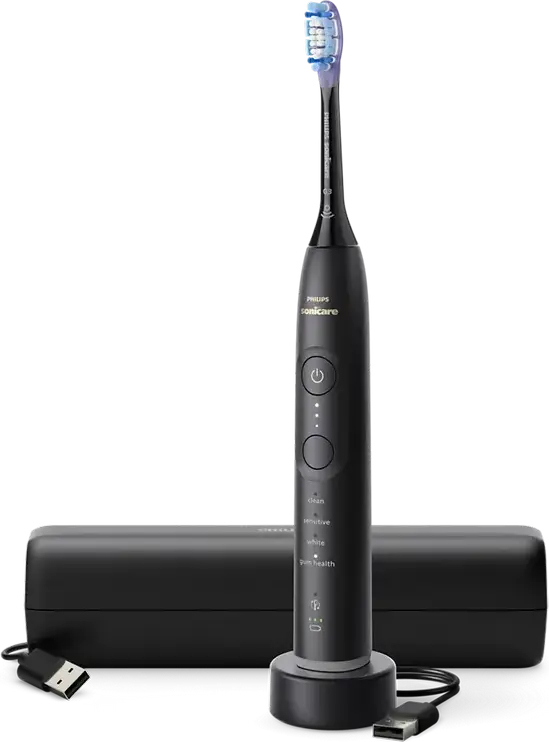 Philips Sonicare HX7421/01 Series 7100 Electric Toothbrush, 4 Modes, 3 Intensities, G3 Premium Gum Care Head, Pressure Sensor, App Support, Black