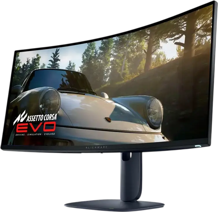 34" Monitor Gaming DELL AW3425DW, QD OLED 3440x1440 WQHD, Interstellar Indigo