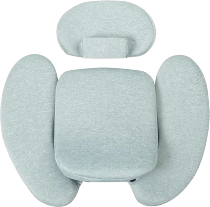 Caretero Lumi i-Size 360 Degree Rotating Car Seat, ECE R129/03, ISOFIX with Support Leg, 0-36 kg, 40-150 cm, Birth to 12 Years, 5-Point Harness
