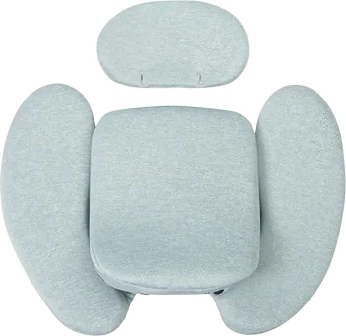 Caretero Lumi i-Size 360 Degree Rotating Car Seat, ECE R129/03, ISOFIX with Support Leg, 0-36 kg, 40-150 cm, Birth to 12 Years, 5-Point Harness