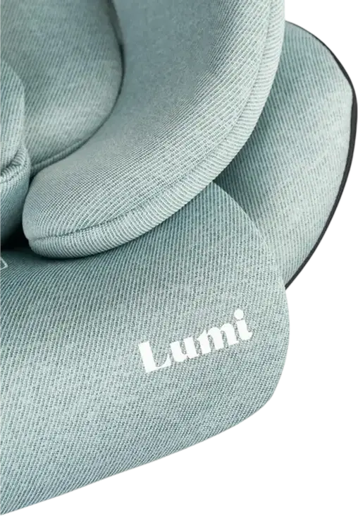 Caretero Lumi i-Size 360 Degree Rotating Car Seat, ECE R129/03, ISOFIX with Support Leg, 0-36 kg, 40-150 cm, Birth to 12 Years, 5-Point Harness