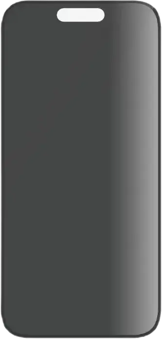 PanzerGlass UWF Privacy Tempered Glass Screen Protector for Apple iPhone 15, Side-View Privacy Filter, Anti-Scratch Smudge-Free Coating, 0.7mm