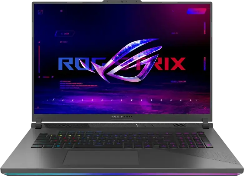 ASUS ROG Strix G18 G814PM Gaming Laptop, 18" 2.5K 240Hz Nebula Display, AMD Ryzen 9 8940HX, NVIDIA GeForce RTX 5060 8GB GDDR7, 16GB DDR5, 1TB SSD, No OS