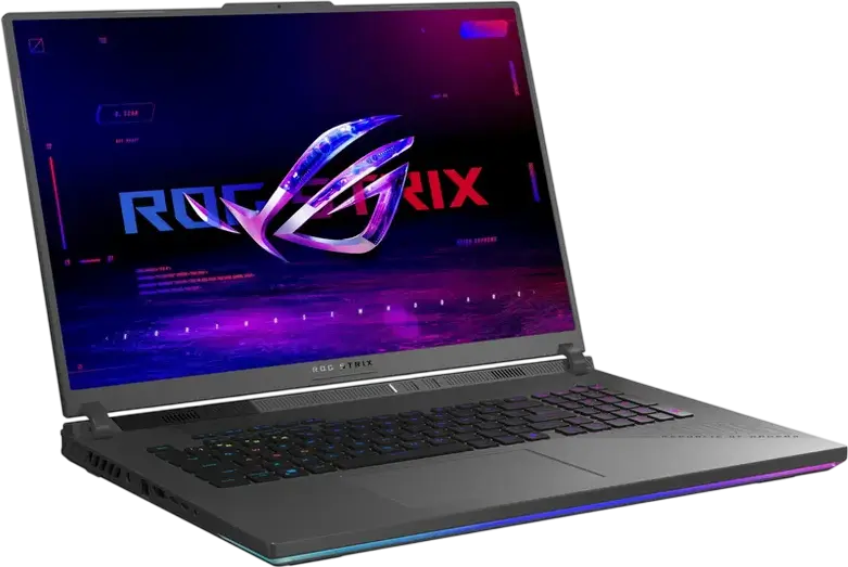 ASUS ROG Strix G18 G814PM Gaming Laptop, 18" 2.5K 240Hz Nebula Display, AMD Ryzen 9 8940HX, NVIDIA GeForce RTX 5060 8GB GDDR7, 16GB DDR5, 1TB SSD, No OS