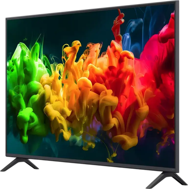 LG 55QNED80B6B 55 inch QNED 4K UHD Smart TV, Mini LED, Alpha 7 AI Processor 4K Gen9, webOS 26, 8GB RAM, HDR10, HLG, Wi-Fi, Bluetooth 5.3, Black