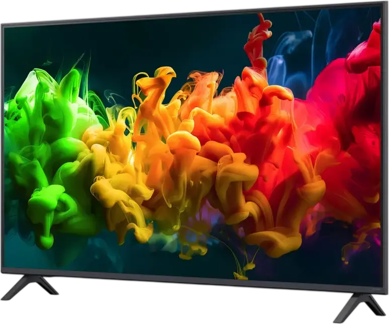 LG 55QNED80B6B 55 inch QNED 4K UHD Smart TV, Mini LED, Alpha 7 AI Processor 4K Gen9, webOS 26, 8GB RAM, HDR10, HLG, Wi-Fi, Bluetooth 5.3, Black