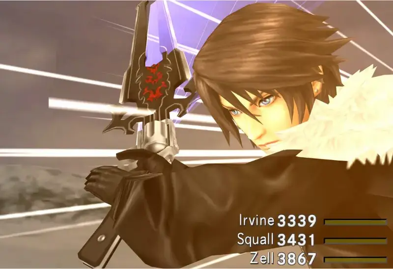 Final Fantasy VIII Remastered for PlayStation 4, Square Enix RPG Action Adventure Game Disc, PS5 Compatible, Enhanced CGs and Gameplay Boosts