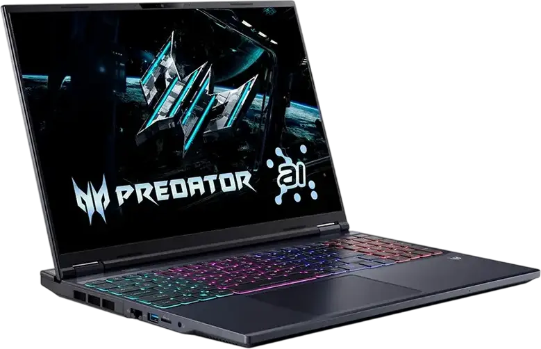 Laptop Gaming Acer Predator Helios Neo 16 PHN16-I31, Intel Core i7-14650HX, NVIDIA GeForce RTX 5060 8GB, 16GB DDR5, 1TB NVMe SSD, 16" WUXGA 180Hz IPS, Linux