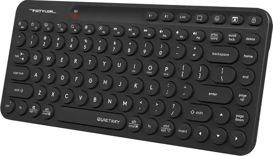 Tastatură A4Tech FBK36C AS, Fără fir, Negru