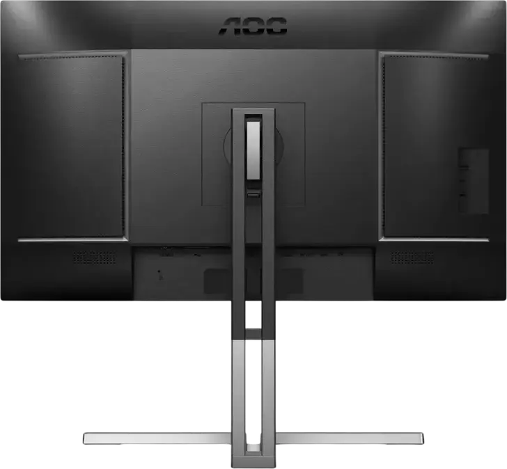 AOC Q27U3CV Graphic Pro 27" QHD IPS QD Monitor, 2560x1440, HDR400, 98% DCI-P3, USB-C 96W PD, RJ45, Daisy Chain, Height Adjustable Stand, Silver