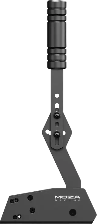 MOZA HBP Handbrake for Sim Racing, CNC Aerospace-Grade Aluminum, 16-bit High-Precision Sensor, Adjustable Resistance and Lever Angle, USB, Black