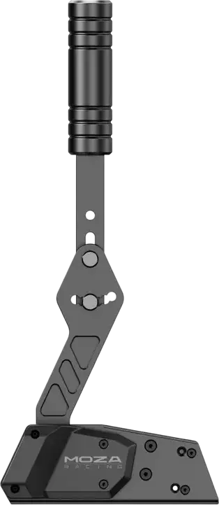 MOZA HBP Handbrake for Sim Racing, CNC Aerospace-Grade Aluminum, 16-bit High-Precision Sensor, Adjustable Resistance and Lever Angle, USB, Black