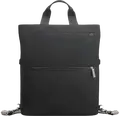 HP 14-inch Convertible Laptop Backpack Tote 9C2H1AA, Black, Fits up to 14.1" Laptops, RFID-blocking Pocket, Trolley Pass-through, Recycled Material