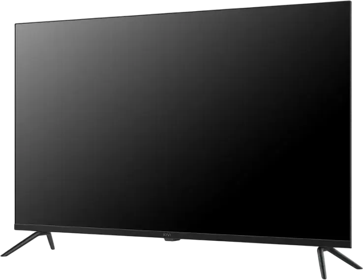 KIVI 43U770QB 43 inch QLED Smart TV, 4K UHD 3840x2160, Android TV 11, 8GB Storage, Quad-Core CPU, Frameless Design, HDR, Dolby Audio, Black
