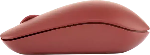 Mouse Wireless Lenovo 530, Roșu, Receptor Nano USB 2.4 GHz, Senzor Optic 1200 DPI, Design Ergonomic Ambidextru, Finisaj Soft Touch, Plug-and-Play